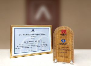 Ameriabank awarded with TFP Prize for Deal of the Year 2021: Green Trade by EBRD 