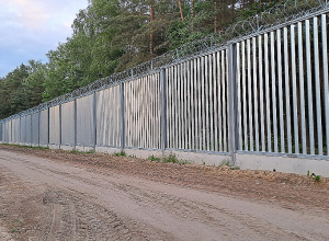 Border: The &quot;Return&quot; of the Berlin Wall/ photos