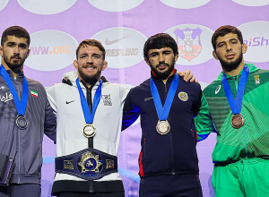 Арман Андриасян - бронзовый призёр чемпионата мира по борьбе